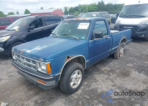 1993 Chevrolet S Truck S10 from USA, damaged, VIN 1GCCT14Z1P0158800